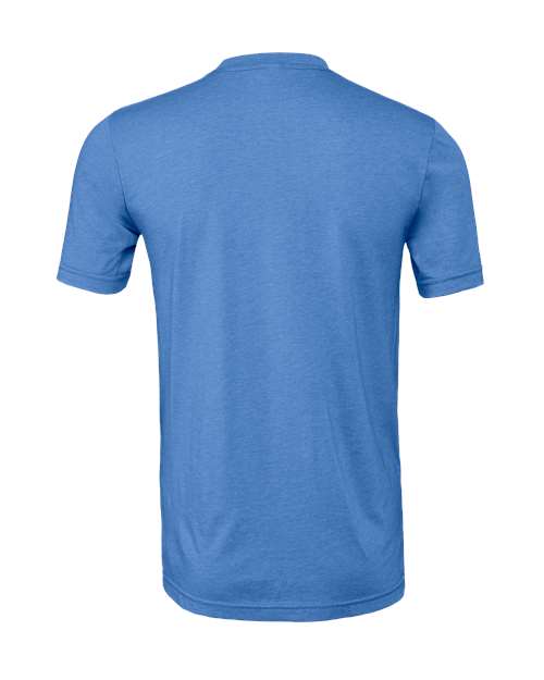 CVC Jersey Tee - Heather Columbia Blue Back