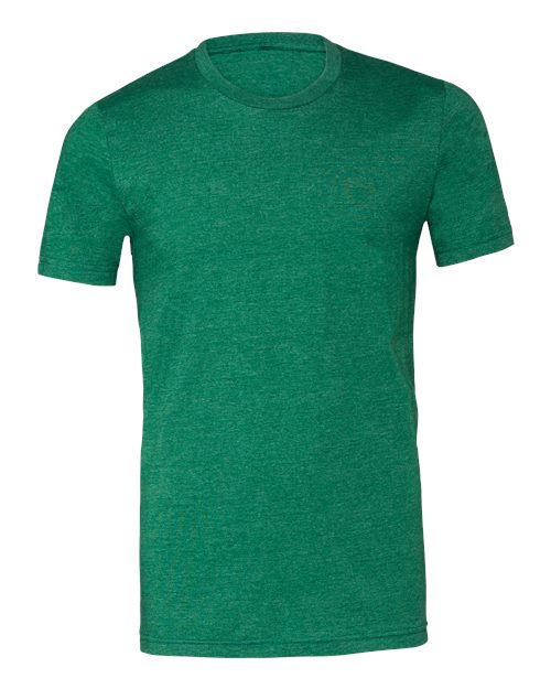 CVC Jersey Tee - Heather Grass Green Front
