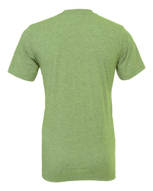 CVC Jersey Tee - Heather Green Back