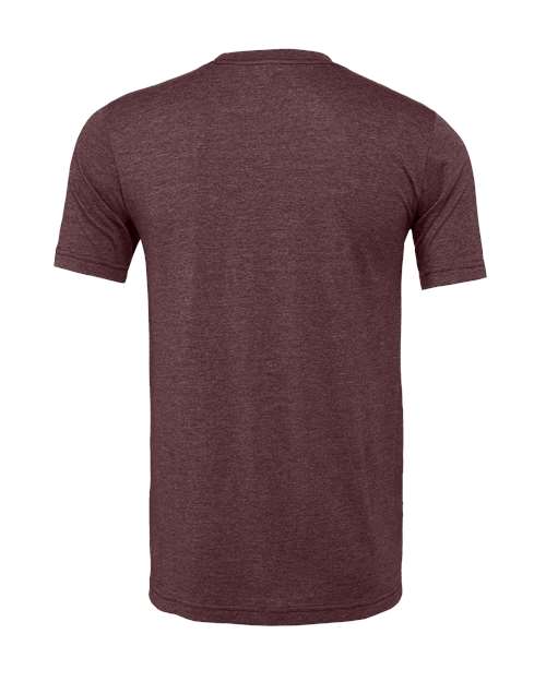 CVC Jersey Tee - Heather Maroon Back