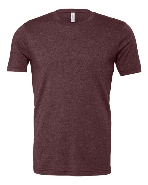 CVC Jersey Tee - Heather Maroon Front