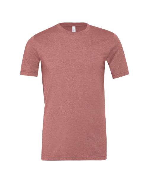 CVC Jersey Tee - Heather Mauve Front