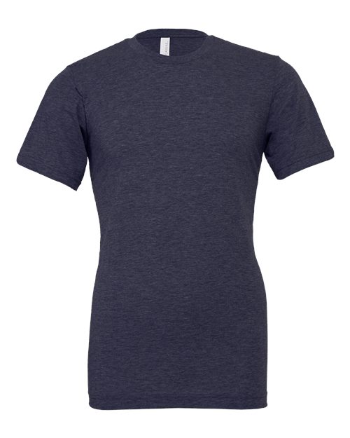 CVC Jersey Tee - Heather Midnight Navy Front