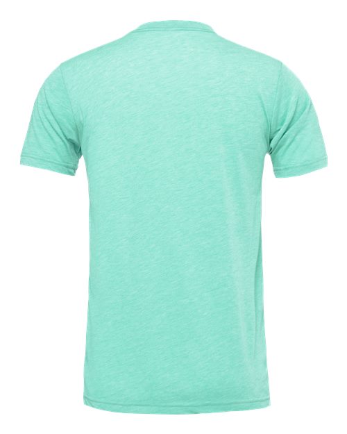 CVC Jersey Tee - Heather Mint Back