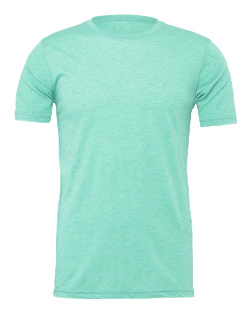 CVC Jersey Tee - Heather Mint Front