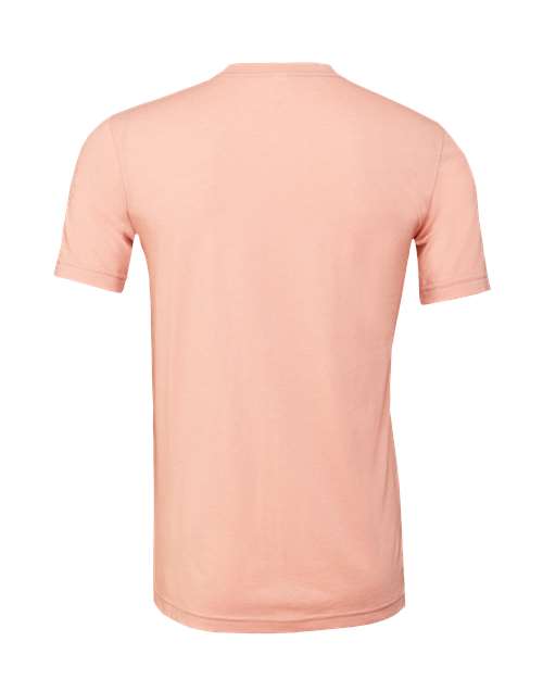 CVC Jersey Tee - Heather Peach Back