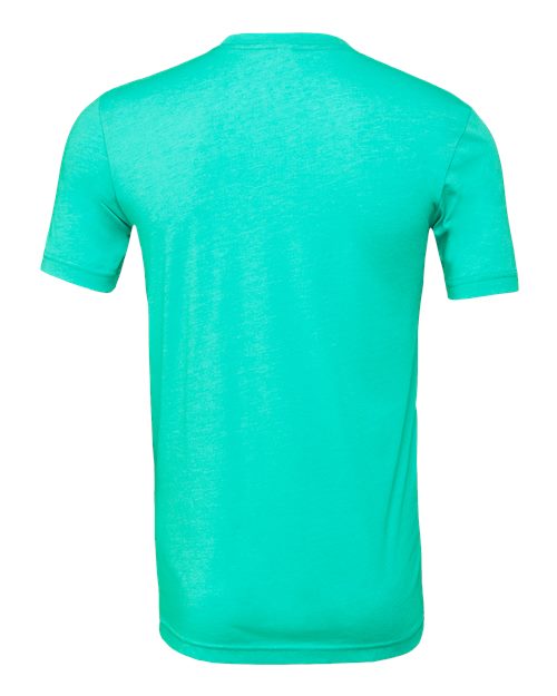 CVC Jersey Tee - Heather Sea Green Back