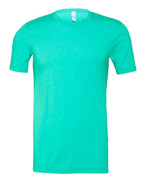 CVC Jersey Tee - Heather Sea Green Front