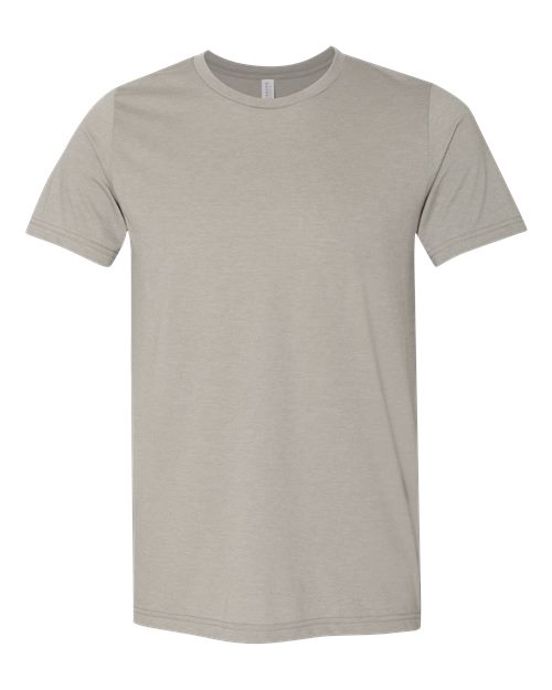 CVC Jersey Tee - Heather Stone Front