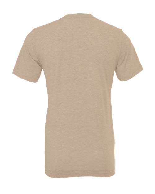 CVC Jersey Tee - Heather Tan Back