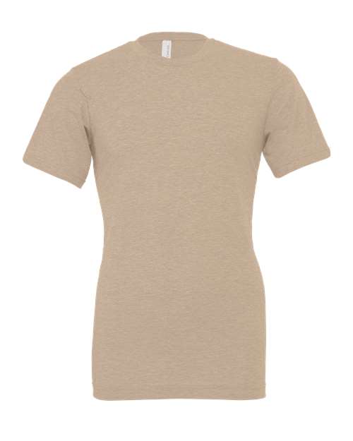 CVC Jersey Tee - Heather Tan Front