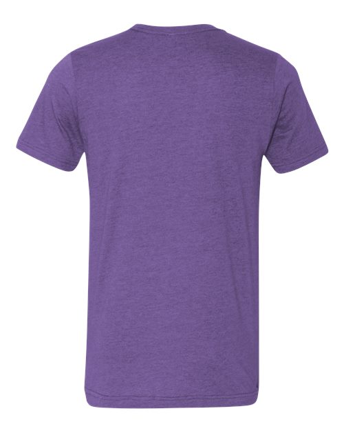 CVC Jersey Tee - Heather Team Purple Back