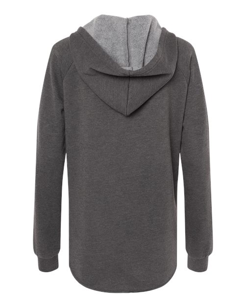 Women’s Lightweight California Wave Wash Hooded Sweatshirt - Shadow Back