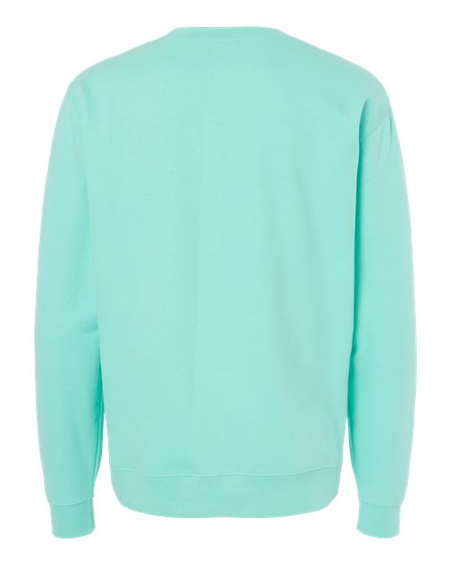Unisex Midweight Crewneck Sweatshirt - Mint Back