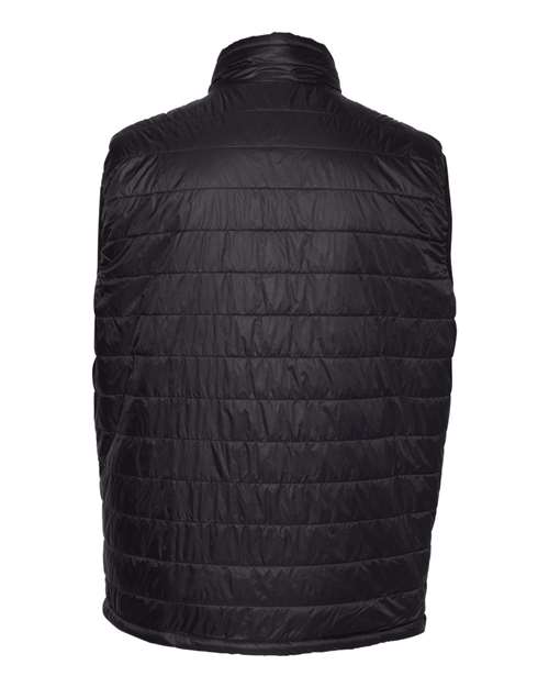 Men's Puffer Vest - Black Back