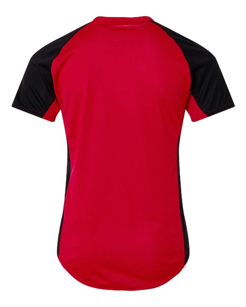 Girls' Cutter Jersey - Red/ Black Back