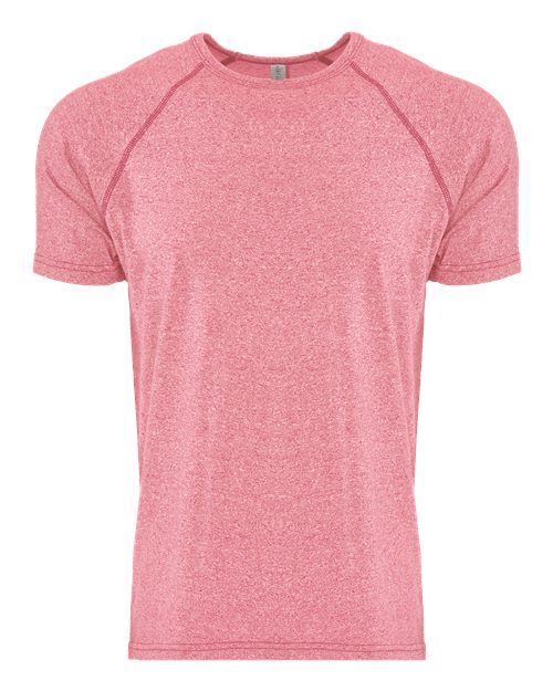 Men's Mock Twist Raglan T-Shirt - Tech Pink Front
