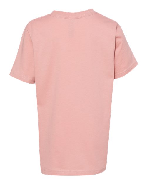 Youth Cotton T-Shirt - Desert Pink Back