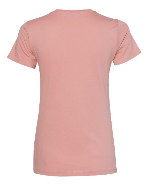Women’s Cotton T-Shirt - Desert Pink Back