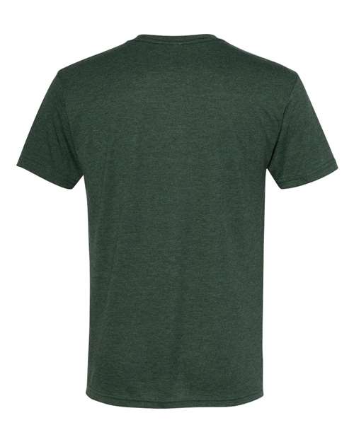 Unisex Triblend T-Shirt - Black Forest Back