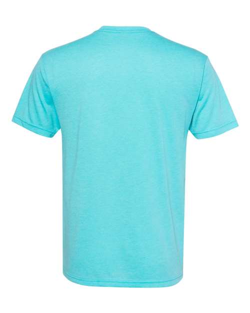 Unisex Triblend T-Shirt - Tahiti Blue Back