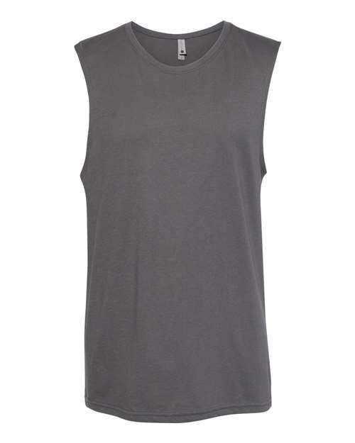 Men's Lightweight Cotton/Poly Muscle Tank - Heavy Metal Front