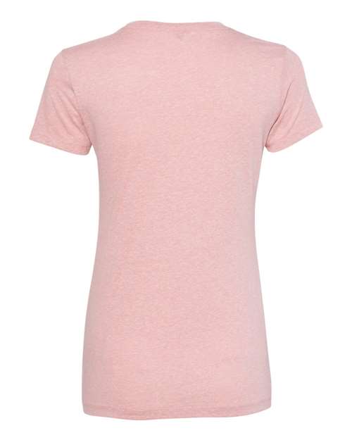 Women’s Triblend T-Shirt - Desert Pink Back
