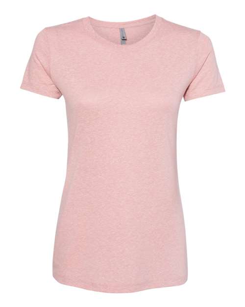 Women’s Triblend T-Shirt - Desert Pink Front