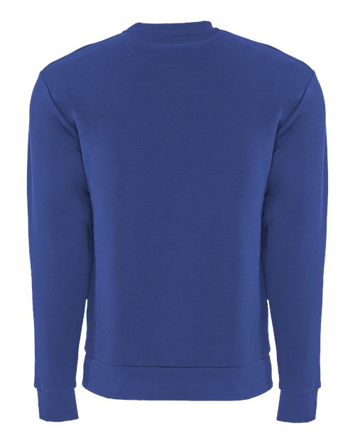 Unisex Santa Barbara Pocket Crewneck Sweatshirt - Royal Back