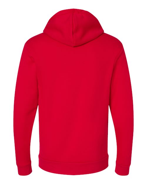 Unisex Santa Barbara Hoodie Sweatshirt - Red Back