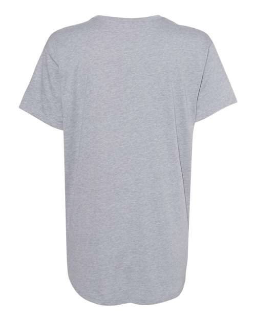 Women’s Ideal Flow T-Shirt - Heather Grey Back