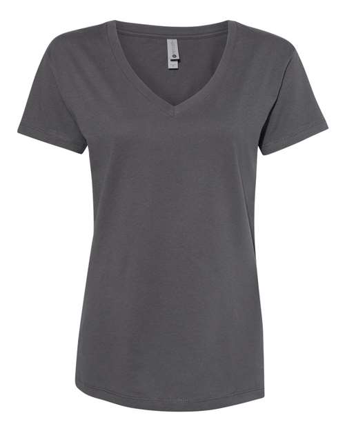 Women’s Cotton V-Neck T-Shirt - Heavy Metal Front