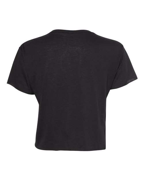 Women's Festival Crop Top - Black Back