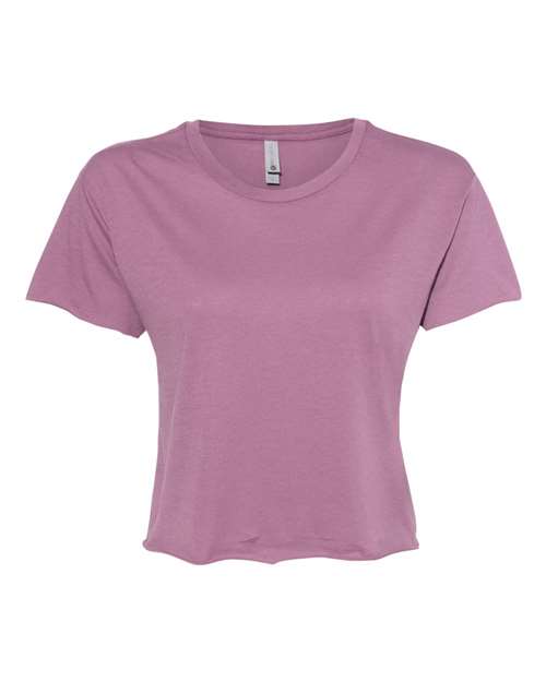 Women's Festival Crop Top - Shiraz Front