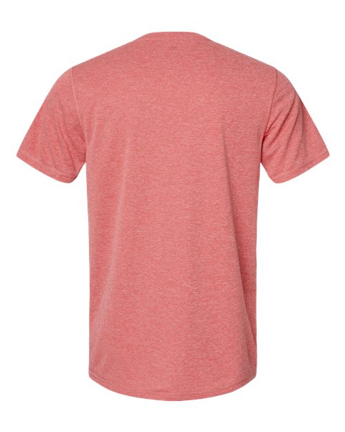 Men's Sport T-Shirt - Power Red Heather Back