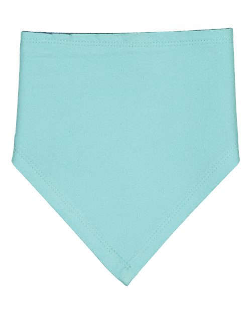 Infant Premium Jersey Bandana Bib - Chill/ Indigo Front