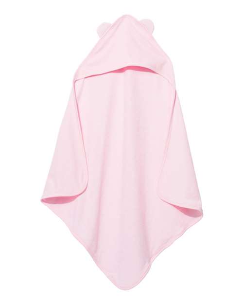 Terry Cloth Hooded Towel with Ears - Ballerina Front