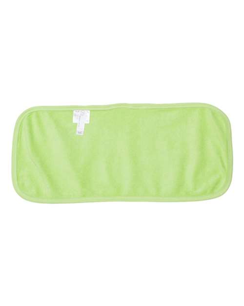 Infant Terry Burp Cloth - Key Lime Back