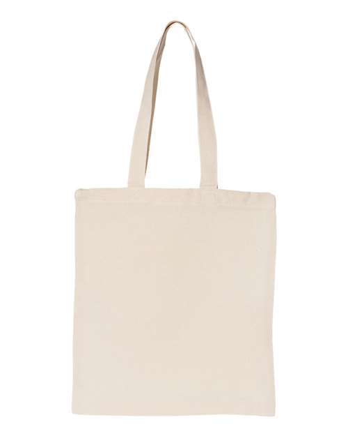 Large Canvas Tote - Natural Front