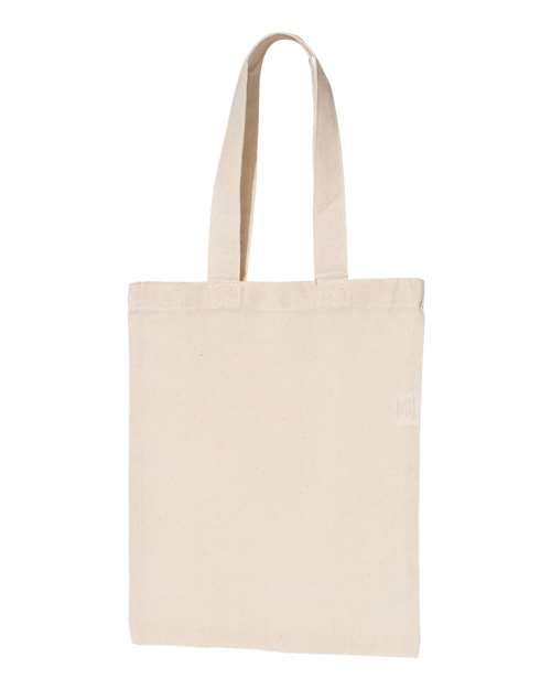 Medium Canvas Tote - Natural Back