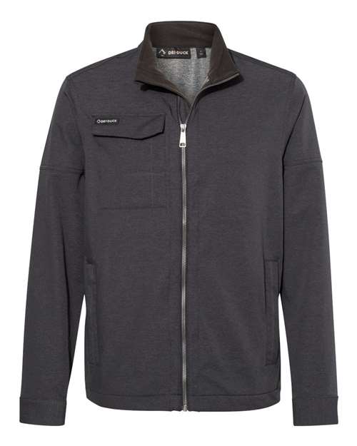 Men's Ace Woven Stretch Soft Shell Jacket - Charcoal Front
