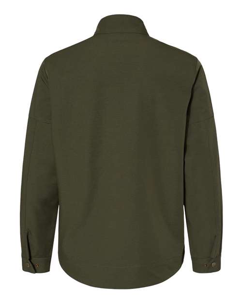 Men's Ace Woven Stretch Soft Shell Jacket - Fatigue Back