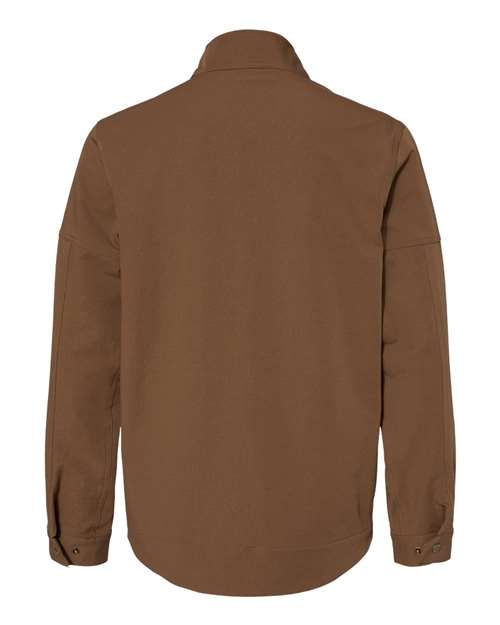 Men's Ace Woven Stretch Soft Shell Jacket - Field Khaki Back