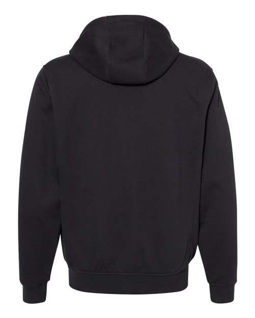 Men's Bateman Bonded Power Fleece 2.0 Full-Zip Jacket - Black Back