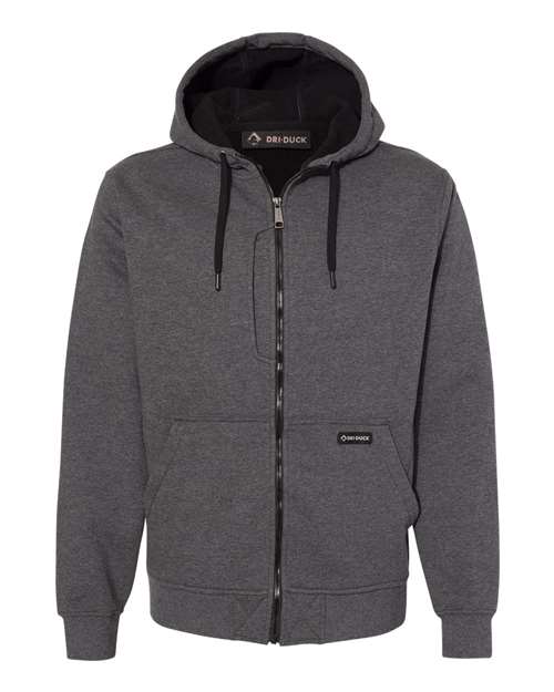Men's Bateman Bonded Power Fleece 2.0 Full-Zip Jacket - Dark Oxford Front