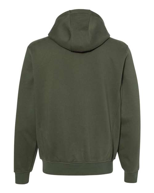 Men's Bateman Bonded Power Fleece 2.0 Full-Zip Jacket - Fatigue Back