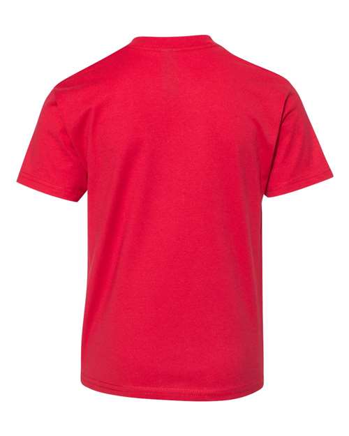 Youth Perfect-T T-Shirt - Athletic Red Back