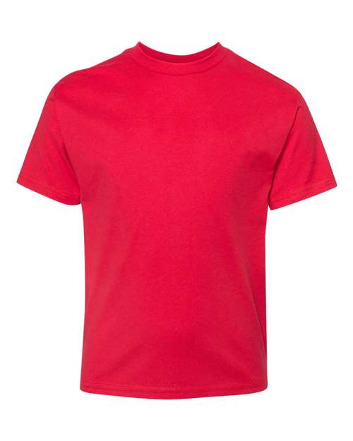 Youth Perfect-T T-Shirt - Athletic Red Front