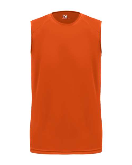 Youth B-Core Sleeveless T-Shirt - Burnt Orange Front