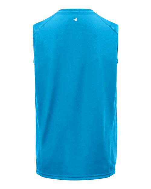 Youth B-Core Sleeveless T-Shirt - Electric Blue Back